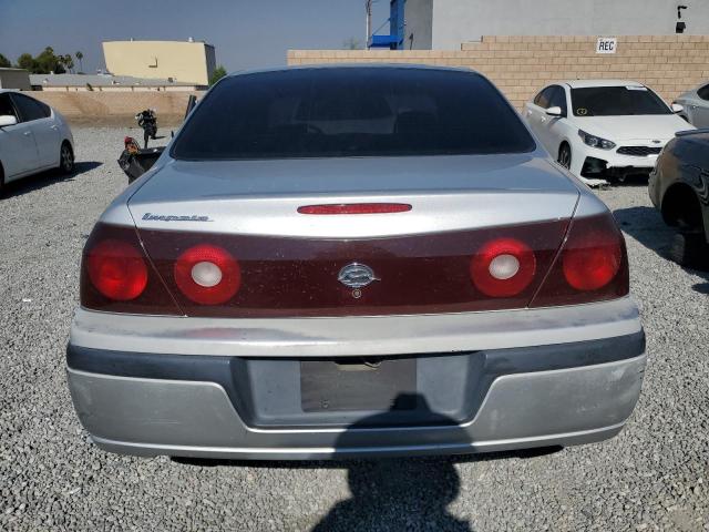 2G1WF52E719316669 - 2001 CHEVROLET IMPALA SILVER photo 6