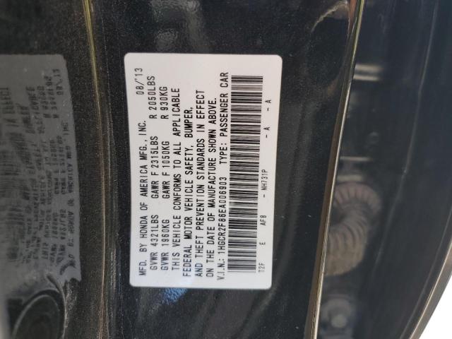 1HGCR2F86EA006903 - 2014 HONDA ACCORD EXL BLACK photo 12