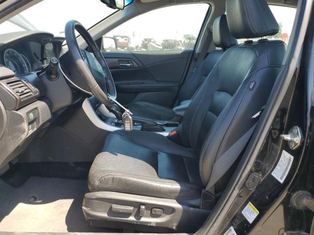 1HGCR2F86EA006903 - 2014 HONDA ACCORD EXL BLACK photo 7
