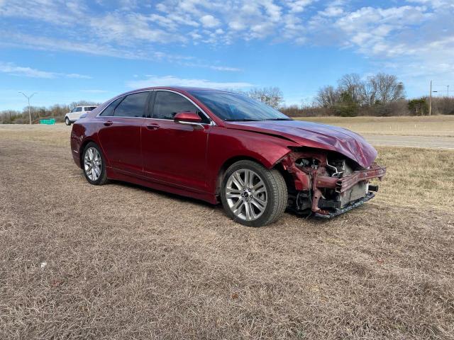 3LN6L2GKXFR626129 - 2015 LINCOLN MKZ RED photo 1