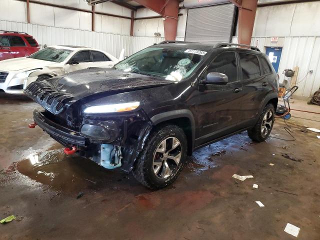 1C4PJMBS1EW127751 - 2014 JEEP CHEROKEE TRAILHAWK BLACK photo 1