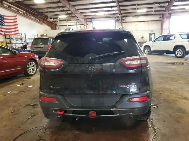 1C4PJMBS1EW127751 - 2014 JEEP CHEROKEE TRAILHAWK BLACK photo 6