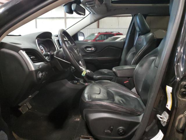 1C4PJMBS1EW127751 - 2014 JEEP CHEROKEE TRAILHAWK BLACK photo 7