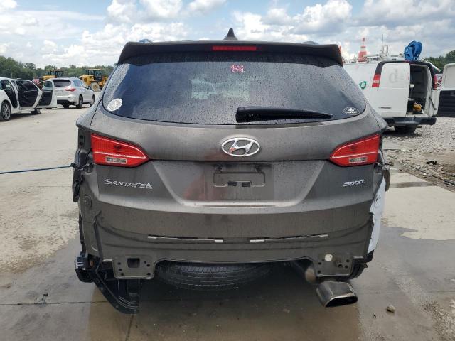 5XYZU3LB3DG027557 - 2013 HYUNDAI SANTA FE S GRAY photo 6