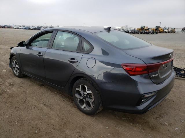 3KPF24AD8ME405971 - 2021 KIA FORTE FE GRAY photo 2