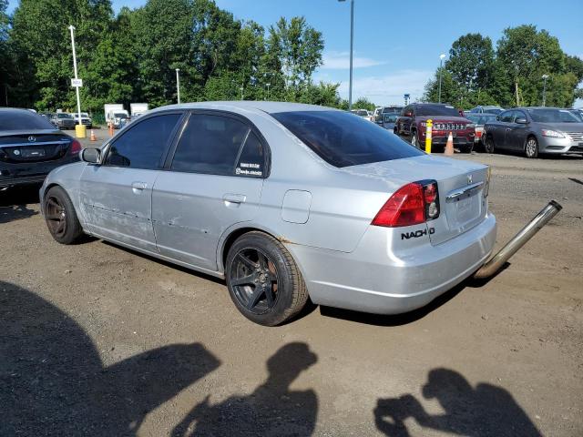 2HGES26723H547854 - 2003 HONDA CIVIC EX SILVER photo 2