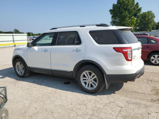1FM5K8D8XDGC16445 - 2013 FORD EXPLORER XLT თეთრი ფოტო 2