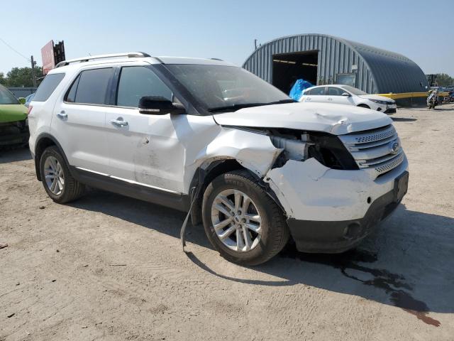 1FM5K8D8XDGC16445 - 2013 FORD EXPLORER XLT თეთრი ფოტო 4