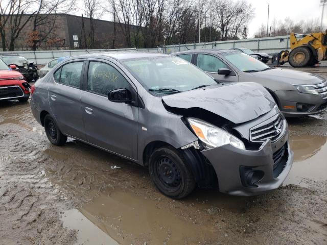 ML32F3FJ9HH004895 - 2017 MITSUBISHI MIRAGE G4 ES ნაცრისფერი ფოტო 4