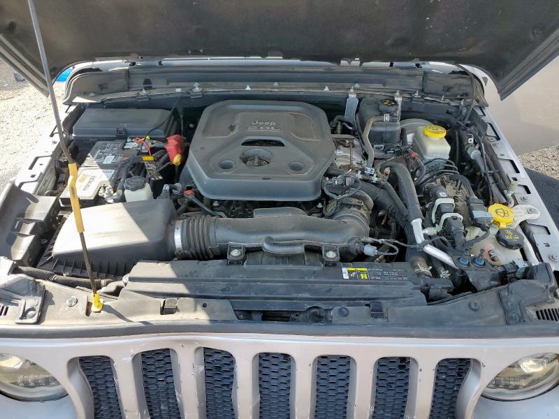 1C4HJXDN2LW279824 - 2020 JEEP WRANGLER U SPORT GRAY photo 11