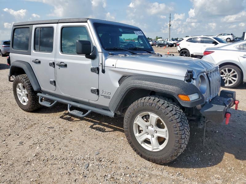 1C4HJXDN2LW279824 - 2020 JEEP WRANGLER U SPORT GRAY photo 4
