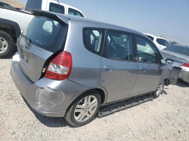 JHMGD37648S038070 - 2008 HONDA FIT SPORT SILVER photo 3