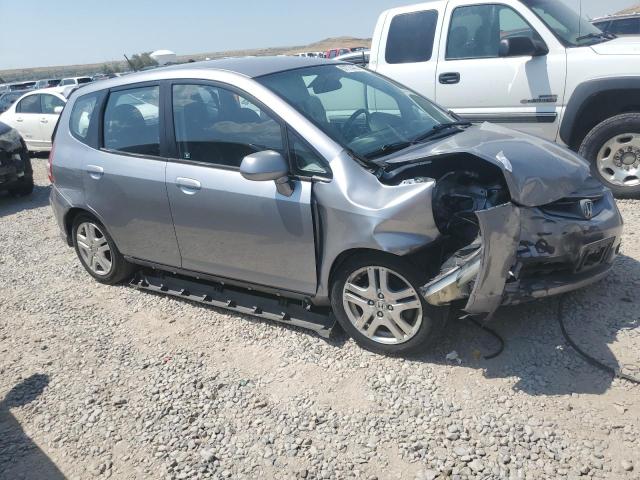 JHMGD37648S038070 - 2008 HONDA FIT SPORT SILVER photo 4