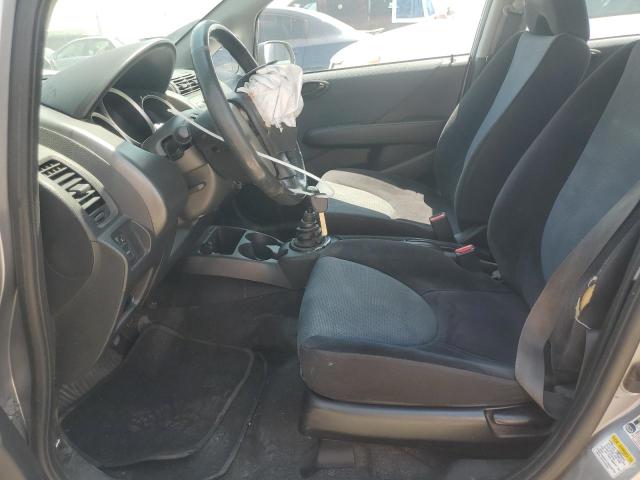 JHMGD37648S038070 - 2008 HONDA FIT SPORT SILVER photo 7