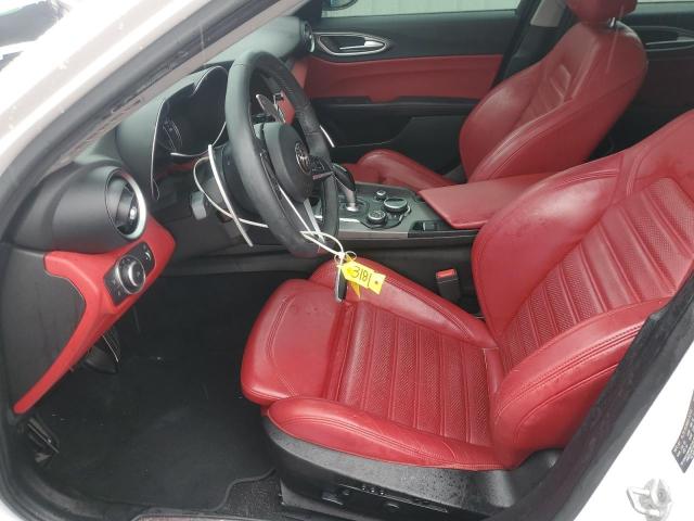 ZARFANBN1K7603181 - 2019 ALFA ROMEO GIULIA TI Білий фото 7