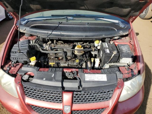 1B4GP44372B686189 - 2002 DODGE GRAND CARA SPORT RED photo 12