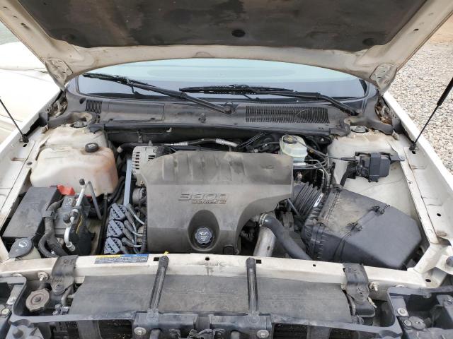 1G4HP52K834194375 - 2003 BUICK LESABRE CUSTOM WHITE photo 11