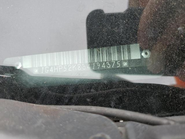 1G4HP52K834194375 - 2003 BUICK LESABRE CUSTOM WHITE photo 12