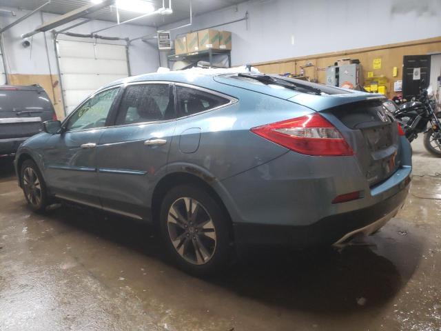 5J6TF2H55EL000311 - 2014 HONDA CROSSTOUR EXL TEAL photo 2