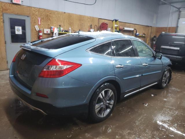 5J6TF2H55EL000311 - 2014 HONDA CROSSTOUR EXL TEAL photo 3