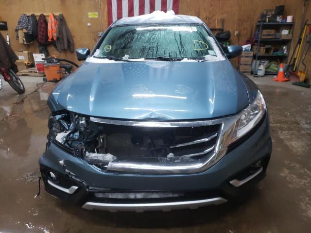 5J6TF2H55EL000311 - 2014 HONDA CROSSTOUR EXL ტალღისფერი ფოტო 5