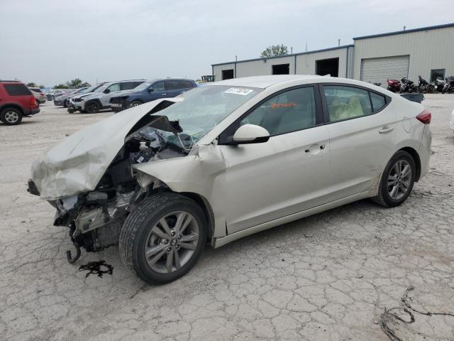 KMHD84LF9JU473631 - 2018 HYUNDAI ELANTRA SEL SILVER photo 1