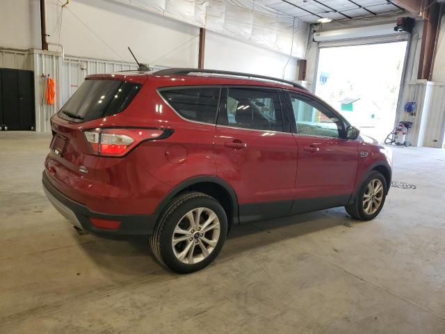 1FMCU9HD0JUB10128 - 2018 FORD ESCAPE SEL RED photo 3