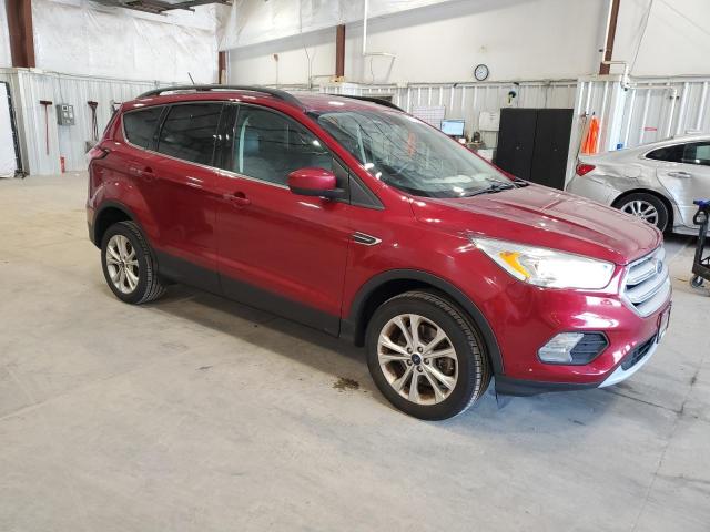 1FMCU9HD0JUB10128 - 2018 FORD ESCAPE SEL RED photo 4