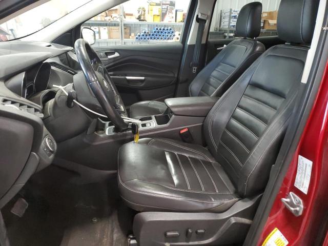 1FMCU9HD0JUB10128 - 2018 FORD ESCAPE SEL RED photo 7