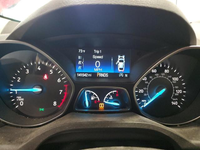 1FMCU9HD0JUB10128 - 2018 FORD ESCAPE SEL RED photo 9