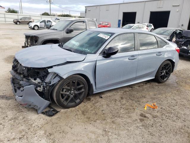 2HGFE2F53NH588684 - 2022 HONDA CIVIC SPORT 灰色 照片 1