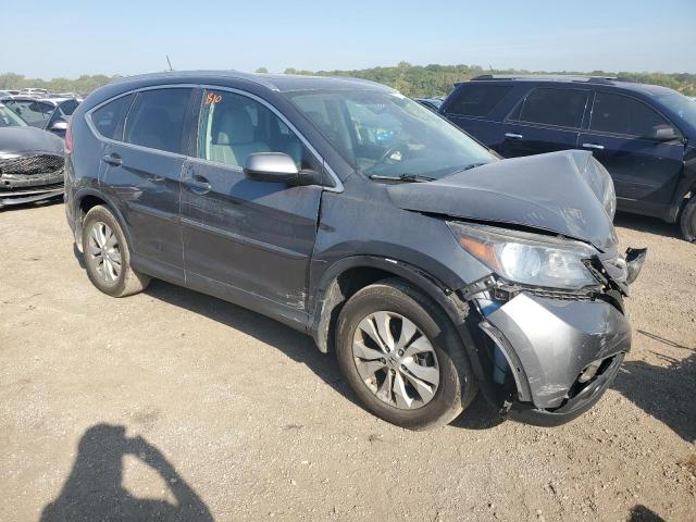 5J6RM4H75DL000837 - 2013 HONDA CR-V EXL GRAY photo 4