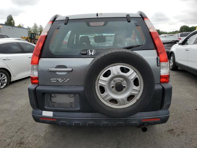 SHSRD68556U403070 - 2006 HONDA CR-V LX GRAY photo 6