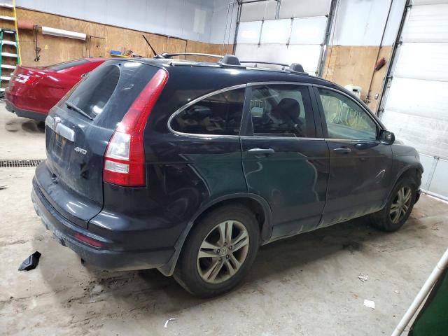 5J6RE4H54BL015127 - 2011 HONDA CR-V EX BLACK photo 3