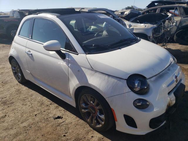 3C3CFFJH3ET188384 - 2014 FIAT 500 ABARTH WHITE photo 4