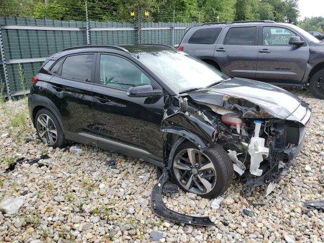 KM8K3CA52MU667366 - 2021 HYUNDAI KONA LIMITED BLACK photo 4