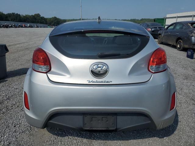 KMHTC6AD1EU183378 - 2014 HYUNDAI VELOSTER SILVER photo 6