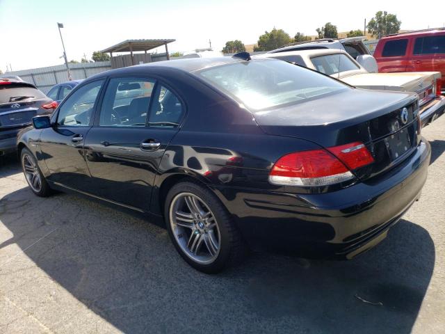 WBAHN035X7DD98882 - 2007 BMW 760 LI BLACK photo 2