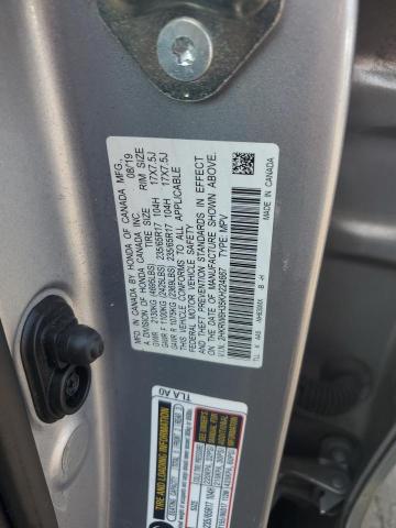 2HKRW6H35KH224667 - 2019 HONDA CR-V LX Сұр фото 13
