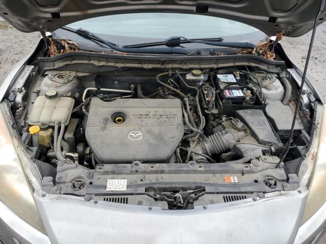 JM1BL1SF5A1285393 - 2010 MAZDA 3 I GRAY photo 11