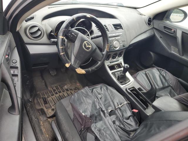 JM1BL1SF5A1285393 - 2010 MAZDA 3 I GRAY photo 8