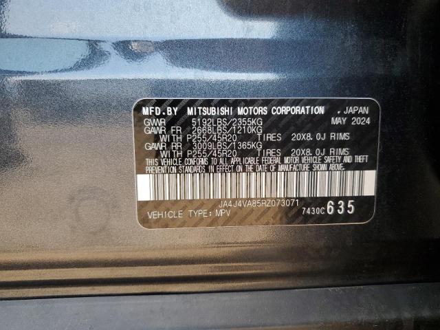 JA4J4VA85RZ073071 - 2024 MITSUBISHI OUTLANDER SE GRAY photo 13