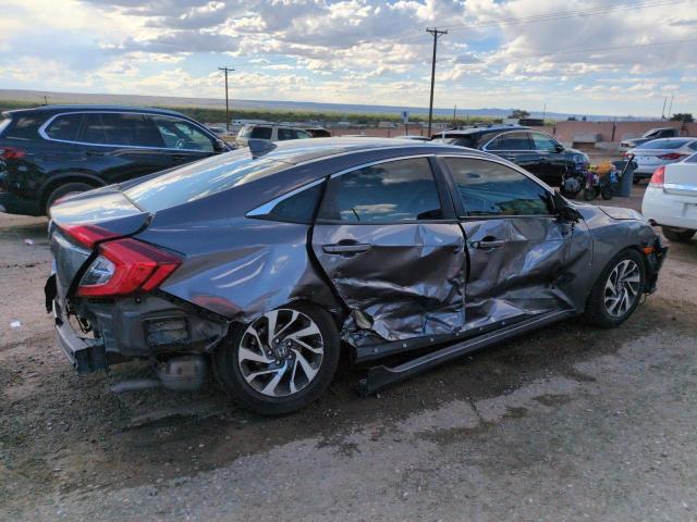 2HGFC2F77JH503993 - 2018 HONDA CIVIC EX GRAY photo 3