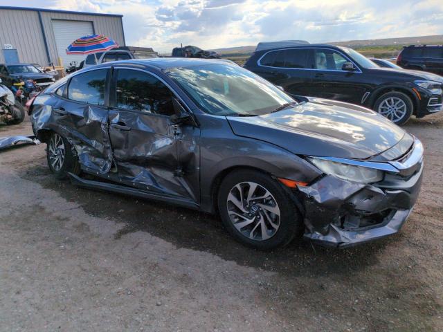 2HGFC2F77JH503993 - 2018 HONDA CIVIC EX GRAY photo 4