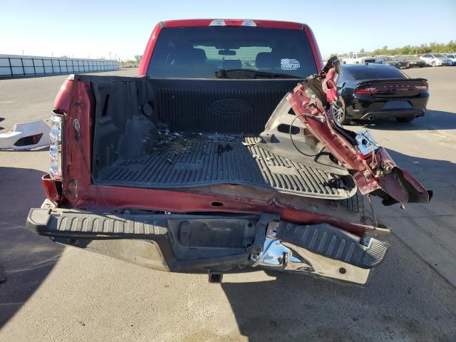 1FTEW1E54JKE76885 - 2018 FORD F150 SUPERCREW RED photo 6