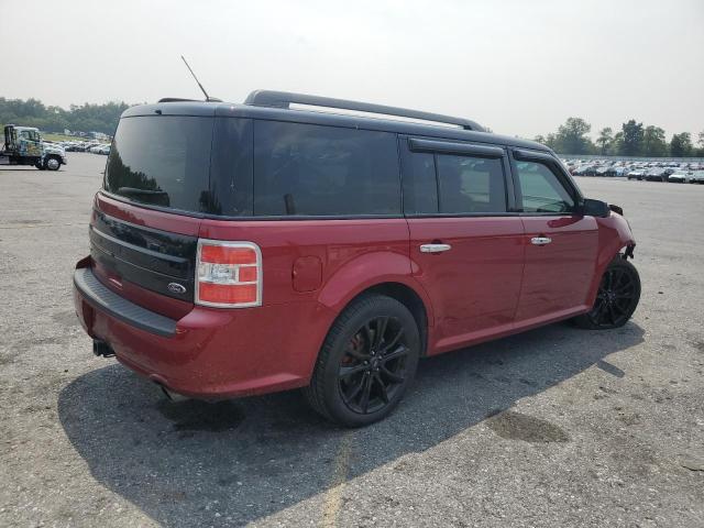 2FMHK6DT9KBA30504 - 2019 FORD FLEX LIMITED წითელი ფოტო 3