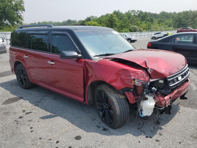 2FMHK6DT9KBA30504 - 2019 FORD FLEX LIMITED წითელი ფოტო 4