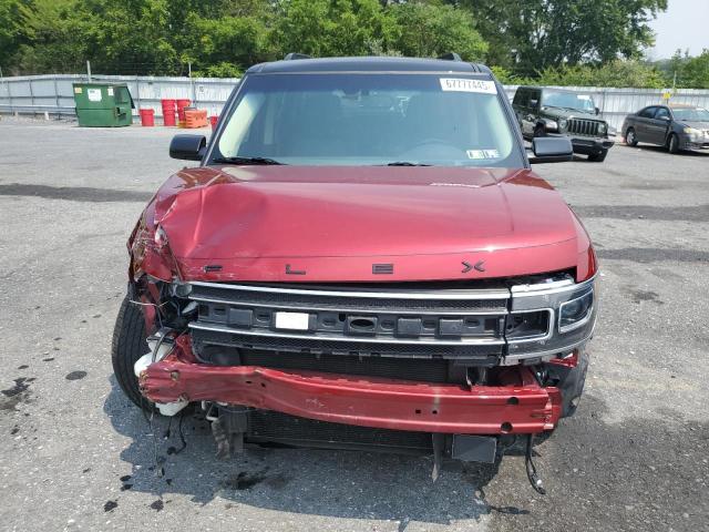2FMHK6DT9KBA30504 - 2019 FORD FLEX LIMITED წითელი ფოტო 5