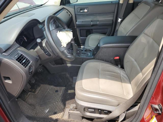 2FMHK6DT9KBA30504 - 2019 FORD FLEX LIMITED წითელი ფოტო 7