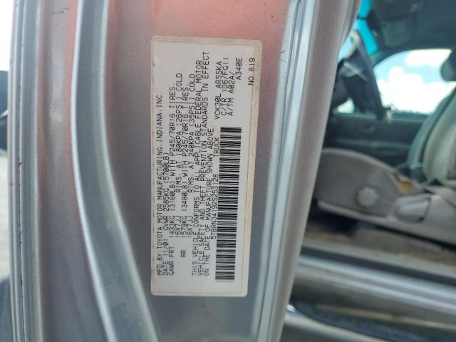 5TBRN34192S253128 - 2002 TOYOTA TUNDRA ACCESS CAB SR5 SILVER photo 12